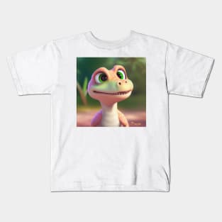 Baby Dinosaur Dino Bambino - Freya Kids T-Shirt